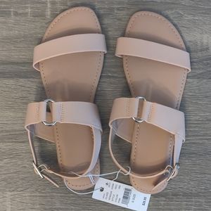 PACSUN LA Hearts Two Strap Ring Sandals